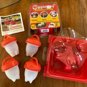Egglettes 4-pack: cook hard-boiled eggs